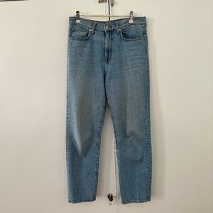 BALDWIN Women's Vintage Straight Jeans - Skylight